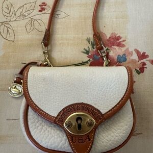 Dooney & Bourke Vintage 90’s Calvary mini belt or crossbody Leather Bag